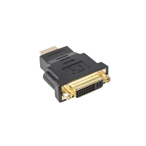Picture of Lanberg Ad-0014-Bk Cable Gender Changer Hdmi Dvi-D (F) (24 + 5) Black - Ad-0014-Bk