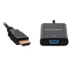 Picture of Lanberg Ad-0017-Bk Video Cable Adapter 0.2 M Vga (D-Sub) Hdmi Type a (Standard) Black - Ad-0017-Bk