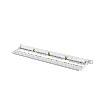 Picture of Lanberg PPU6-0024-S Patch Panel 0.5U - PPU6-0024-S