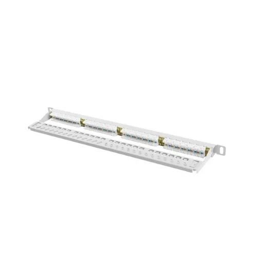 Picture of Lanberg PPU6-0024-S Patch Panel 0.5U - PPU6-0024-S