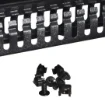Picture of Lanberg Ak-1201-B Rack Accessory Cable Management Panel - Ak-1201-B