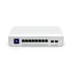 Picture of Ubiquiti Unifi Enterprise 8 Poe Managed L3 2.5G Ethernet (100/1000/2500) Power Over Ethernet (Poe) Stainless Steel - Usw-Enterprise-8-Poe