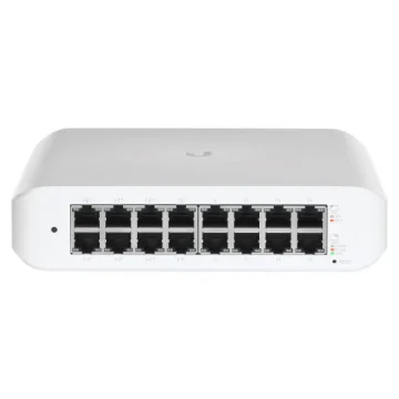 Picture of Ubiquiti Unifi Switch Lite 16 Poe L2 Gigabit Ethernet (10/100/1000) Power Over Ethernet (Poe) White - Usw-Lite-16-Poe