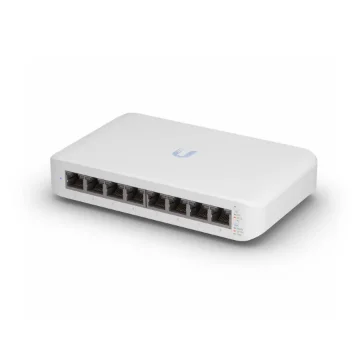Picture of Ubiquiti Unifi Switch Lite 8 Poe Managed L2 Gigabit Ethernet (10/100/1000) Power Over Ethernet (Poe) White - Usw-Lite-8-Poe