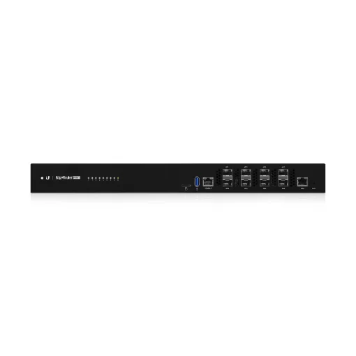 Picture of Ubiquiti Edgerouter Er-8-Xg Managed L3 1U Black - Er-8-Xg
