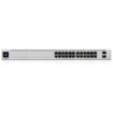 Picture of Ubiquiti Unifi 24-Port Poe Managed L2/L3 Gigabit Ethernet (10/100/1000) Power Over Ethernet (Poe) 1U Silver - Usw-24-Poe