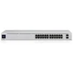 Picture of Ubiquiti Unifi 24-Port Poe Managed L2/L3 Gigabit Ethernet (10/100/1000) Power Over Ethernet (Poe) 1U Silver - Usw-24-Poe
