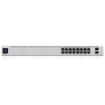Picture of Ubiquiti Unifi 16-Port Poe Managed L2/L3 Gigabit Ethernet (10/100/1000) Power Over Ethernet (Poe) 1U Silver - Usw-16-Poe