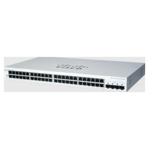 Picture of Cisco CBS220-48T-4G Managed L2 Gigabit Ethernet (10/100/1000) 1U White - CBS220-48T-4G-EU
