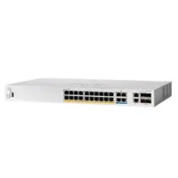 Picture of Cisco CBS350 Managed L3 Gigabit Ethernet (10/100/1000) Power Over Ethernet (Poe) 1U Black, Grey - CBS350-24MGP-4X-EU