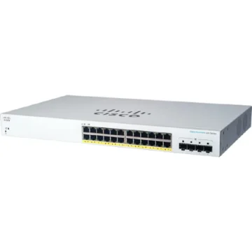 Picture of Cisco CBS220-24P-4G Managed L2 Gigabit Ethernet (10/100/1000) Power Over Ethernet (Poe) 1U White - CBS220-24P-4G-EU