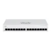 Picture of Cisco CBS110 Unmanaged L2 Gigabit Ethernet (10/100/1000) 1U Grey - CBS110-16T-EU