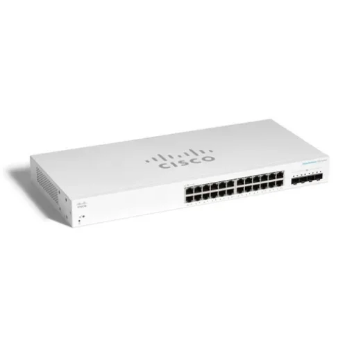 Picture of Cisco CBS220-24T-4X Managed L2 Gigabit Ethernet (10/100/1000) White - CBS220-24T-4X-EU