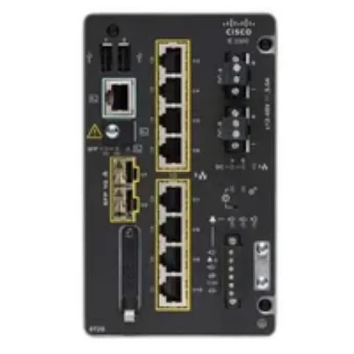 Picture of Cisco Catalyst Ie-3300-8T2s-E Network Switch Managed L2 Gigabit Ethernet (10/100/1000) Black - Ie-3300-8T2s-E