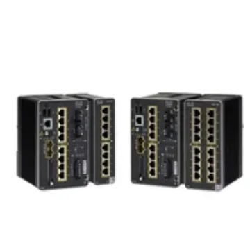 Picture of Cisco Catalyst IE3300 Managed L2 10G Ethernet (100/1000/10000) Black - Ie-3300-8P2s-E