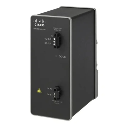 Picture of Cisco PWR-IE65W-PC-DC= Power Adapter/Inverter Indoor 65 W Black - PWR-IE65W-PC-DC=