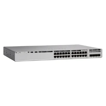 Picture of Cisco - C9200L 24-P 8xmGig, 16X1g, 2X25g, Poe+, Network Essentials - C9200L-24PXG-2Y-E