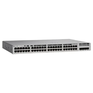 Picture of Cisco - Catalyst 9200L 48-Port  Partial Poe+, 4 X 10G, Nw Essentials - C9200L-48PL-4X-E