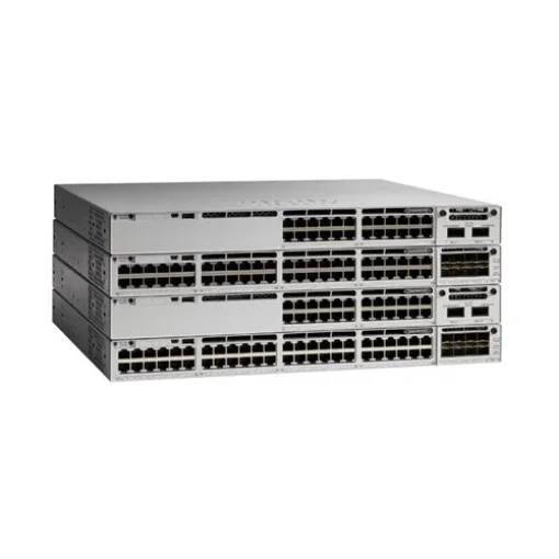 Picture of Cisco - Catalyst 9300X  24X25g Fiber Ports, Modular Uplink Switch - C9300X-24Y-E