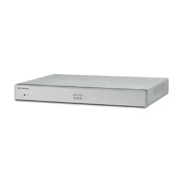 Picture of Cisco C1111-4P Integrated Services Router with 4-Gigabit Ethernet (Gbe) Dual Ports, Ge Wan Ethernet Router, 1-Year Limited Hardware Warranty (C1111-4P) - C1111-4P