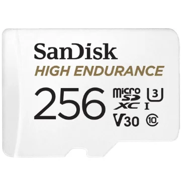 Picture of Sandisk High Endurance 256 Gb Microsdxc Uhs-I Class 10 - SDSQQNR-256G-GN6IA