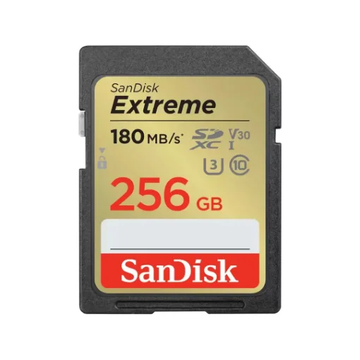 Picture of Sandisk Extreme 256 Gb Sdxc Uhs-I Class 10 - SDSDXVV-256G-GNCIN