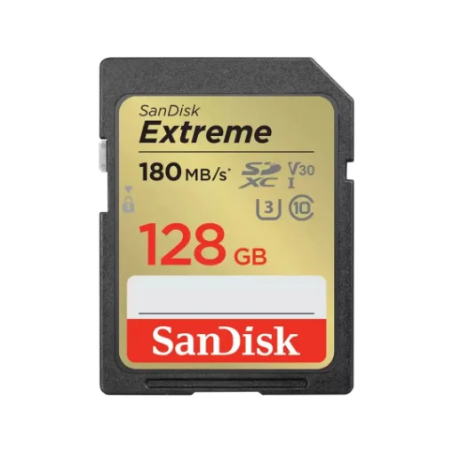 Picture of Sandisk Extreme 128 Gb Sdxc Uhs-I Class 10 - SDSDXVA-128G-GNCIN