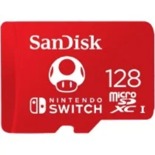 Picture of Sandisk SDSQXAO-128G-GNCZN Memory Card 128 Gb Microsdxc - SDSQXAO-128G-GNCZN
