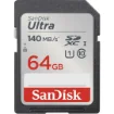 Picture of Sandisk Ultra 64 Gb Sdxc Uhs-I Class 10 - SDSDUNB-064G-GN6IN