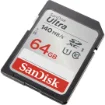 Picture of Sandisk Ultra 64 Gb Sdxc Uhs-I Class 10 - SDSDUNB-064G-GN6IN