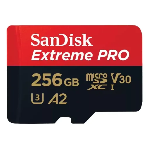 Picture of Sandisk Extreme Pro 256 Gb Microsdxc Uhs-I Class 10 - SDSQXCD-256G-GN6MA