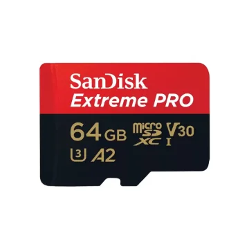Picture of Sandisk Extreme Pro 64 Gb Microsdxc Uhs-I Class 10 - SDSQXCU-064G-GN6MA