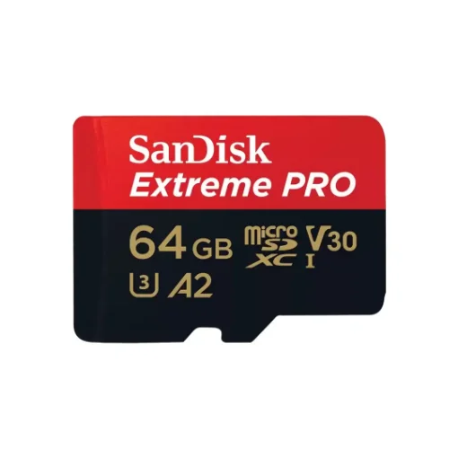 Picture of Sandisk Extreme Pro 64 Gb Microsdxc Uhs-I Class 10 - SDSQXCU-064G-GN6MA