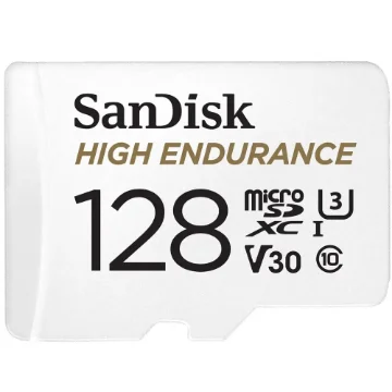 Picture of Sandisk High Endurance 128 Gb Microsdxc Uhs-I Class 10 - SDSQQNR-128G-GN6IA