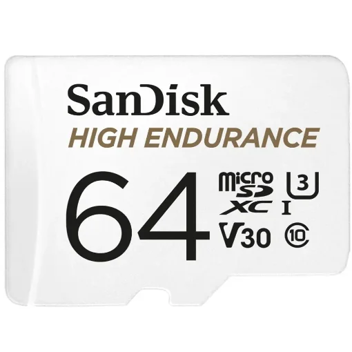 Picture of Sandisk High Endurance 64 Gb Microsdxc Uhs-I Class 10 - SDSQQNR-064G-GN6IA