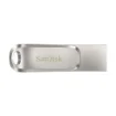 Picture of Sandisk Ultra Dual Drive Luxe Usb Flash Drive 32 Gb Usb Type-A / Usb Type-C 3.2 Gen 1 (3.1 Gen 1) Stainless Steel - SDDDC4-032G-G46