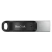 Picture of Sandisk Ixpand Usb Flash Drive 64 Gb Usb Type-A / Lightning 3.2 Gen 2 (3.1 Gen 2) Black, Silver - SDIX60N-064G-GN6NN