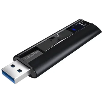 Picture of Sandisk Extreme Pro Usb Flash Drive 128 Gb Usb Type-A 3.2 Gen 1 (3.1 Gen 1) Black - SDCZ880-128G-G46