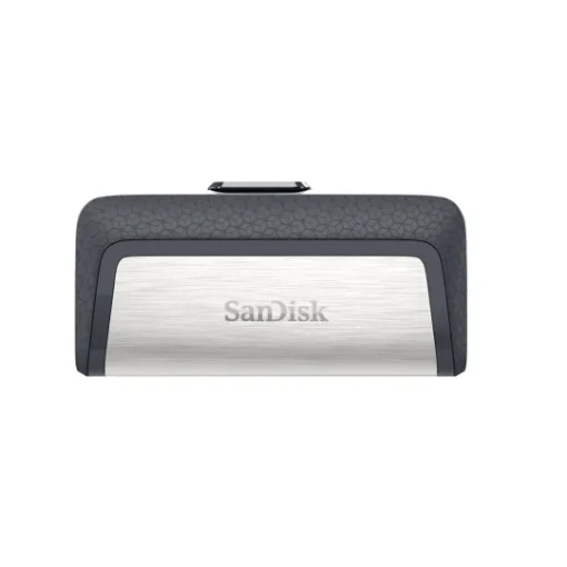 Picture of Sandisk Drive Usb Ganda Ultra Tipe-C 256 Gb Usb Flash Drive Usb Type-A / Usb Type-C 3.2 Gen 1 (3.1 Gen 1) Grey, Silver - SDDDC2-256G-G46