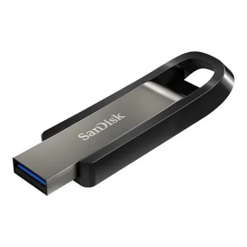Picture of Sandisk Extreme Go Usb Flash Drive 256 Gb Usb Type-A 3.2 Gen 1 (3.1 Gen 1) Stainless Steel - SDCZ810-256G-G46