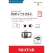 Picture of Sandisk Ultra Dual m3.0 Usb Flash Drive 128 Gb Usb Type-A / Micro-Usb 3.2 Gen 1 (3.1 Gen 1) Black, Silver, Transparent - SDDD3-128G-G46