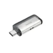 Picture of Sandisk Ultra Dual Drive Usb Type-C Usb Flash Drive 128 Gb Usb Type-A / Usb Type-C 3.2 Gen 1 (3.1 Gen 1) Black, Silver - SDDDC2-128G-G46