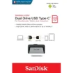 Picture of Sandisk Ultra Dual Drive Usb Type-C Usb Flash Drive 128 Gb Usb Type-A / Usb Type-C 3.2 Gen 1 (3.1 Gen 1) Black, Silver - SDDDC2-128G-G46