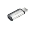 Picture of Sandisk Ultra Dual Drive Usb Type-C Usb Flash Drive 128 Gb Usb Type-A / Usb Type-C 3.2 Gen 1 (3.1 Gen 1) Black, Silver - SDDDC2-128G-G46