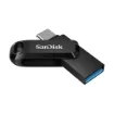 Picture of Sandisk Ultra Dual Drive Go Usb Flash Drive 256 Gb Usb Type-A / Usb Type-C 3.2 Gen 1 (3.1 Gen 1) Black - SDDDC3-256G-G46