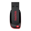 Picture of Sandisk Cruzer Blade Usb Flash Drive 128 Gb Usb Type-A 2.0 Black, Red - SDCZ50-128G-B35