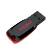 Picture of Sandisk Cruzer Blade Usb Flash Drive 128 Gb Usb Type-A 2.0 Black, Red - SDCZ50-128G-B35
