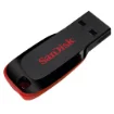 Picture of Sandisk Cruzer Blade Usb Flash Drive 32 Gb Usb Type-A 2.0 Black, Red - SDCZ50-032G-B35