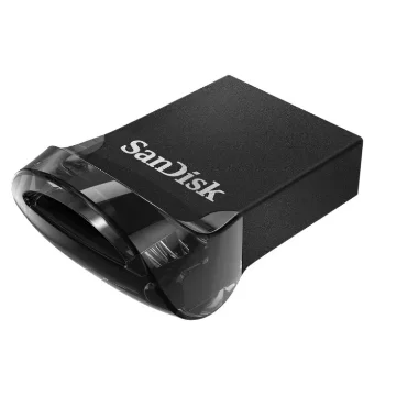 Picture of Sandisk Ultra Fit Usb Flash Drive 128 Gb Usb Type-A 3.2 Gen 1 (3.1 Gen 1) Black - SDCZ430-128G-G46
