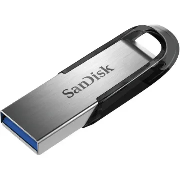 Picture of Sandisk Ultra Flair Usb Flash Drive 128 Gb Usb Type-A 3.2 Gen 1 (3.1 Gen 1) Black, Silver - SDCZ73-128G-G46